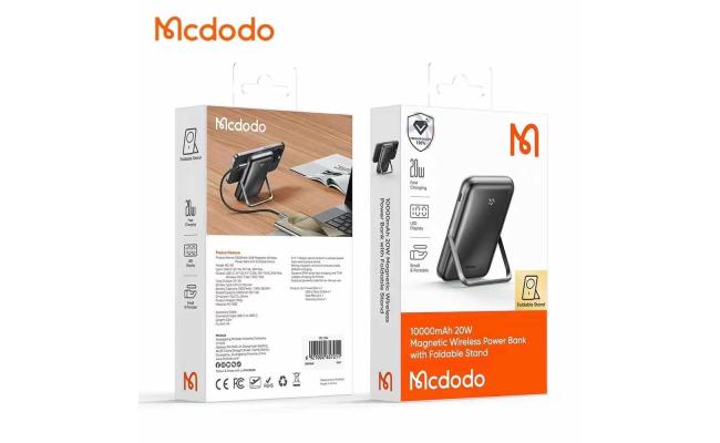 Mcdodo MC-1511 Magnetic Power Bank 20W 10000mAh With Foldable Stand
